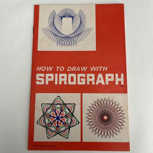 Spirograph instruction booklet - instruction,