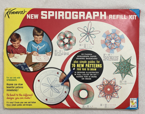 Vtg 1967 kenner new spirograph - kenner,