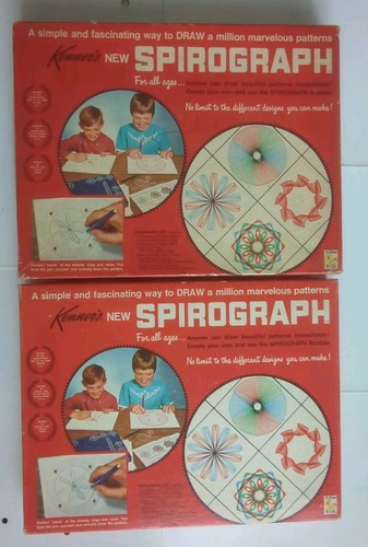 Spirograph drawing sets - 2,
