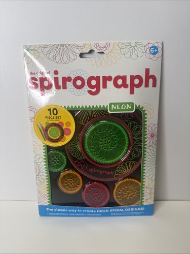 Spirograph piece set neon - set,