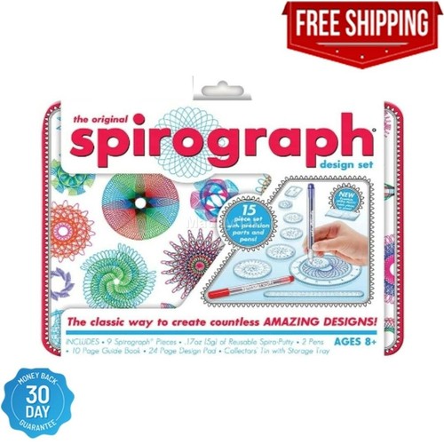 Spirograph design tin set - design,