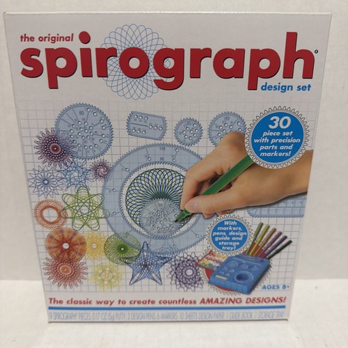 Spirograph design set with - with, 9
